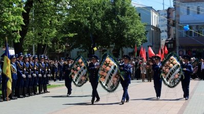 АТ «Вінницяобленерго» – особистий кабінет, передати покази лічильника, кол-центр 0 (800) 30-95-95 Андрій Поліщук взяв участь у заходах до 70-річчя Великої Перемоги_4