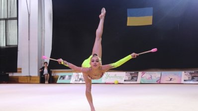 АТ «Вінницяобленерго» – особистий кабінет, передати покази лічильника, кол-центр 0 (800) 30-95-95 Енергетики підтримали Чемпіонат України з художньої гімнастики_4