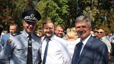 АТ «Вінницяобленерго» – особистий кабінет, передати покази лічильника, кол-центр 0 (800) 30-95-95 Енергетики взяли участь в урочистостях з нагоди державних свят_19