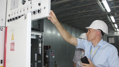 АТ «Вінницяобленерго» – особистий кабінет, передати покази лічильника, кол-центр 0 (800) 30-95-95 Огляд модернізованої підстанції «Гнівань» ПС 110/35/20/6 кВ_6