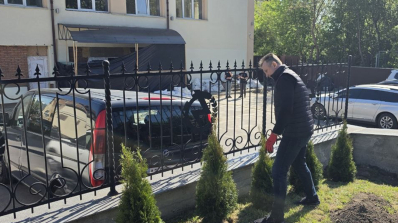 АТ «Вінницяобленерго» – особистий кабінет, передати покази лічильника, кол-центр 0 (800) 30-95-95 АТ «Вінницяобленерго» озеленює майбутній простір сервісу та комфорту_4