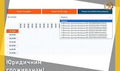 АТ «Вінницяобленерго» – personal account, transmit meter readings, call center 0 (800) 217-217 News_1